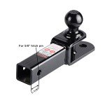 Towever 2" ATV Receiver Hitch with Ball Mount