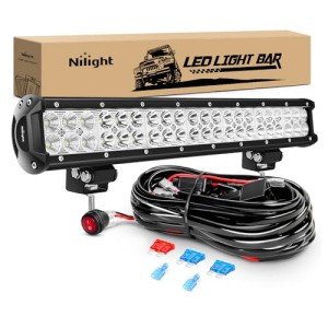 Nilight 20 Inch 126W LED Light Bar Combo