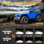 NAOEVO 20” LED Light Bar & 4” Pod Lights