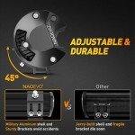 NAOEVO 20” LED Light Bar & 4” Pod Lights