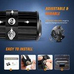 Nilight 20" 420W LED Light Bar and Pods Set