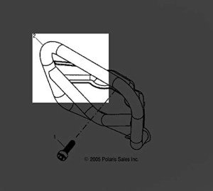 Polaris ATV Front Bumper OEM Part 0452618-067