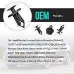 40pcs ATV Fender Clips and Body Rivets Set