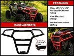 SuperATV Front Bumper for 2014+ Polaris RZR