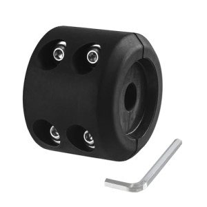 Winch Rope Hook Rubber Stopper with Steel Fasteners