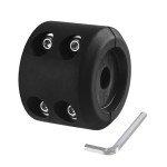 Winch Rope Hook Rubber Stopper with Steel Fasteners