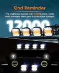 Amber LED Pod Off-Road Lights for ATV and Trucks