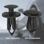 100PCS ATV UTV Car Bumper Clip Set