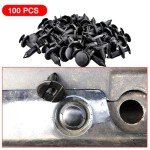 100PCS ATV UTV Car Bumper Clip Set