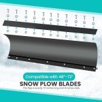 Universal Snow Plow Rubber Flap for ATVs