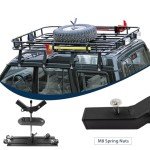 Vanhoxcci Roof Rack Spare Tire Carrier with Lock