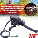 Thumb Throttle with Dual Brake Lever for ATVs