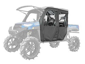 SuperATV Soft Cab Upper Doors for Polaris Ranger