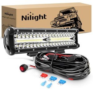 Nilight 12" 300W LED Off-Road Light Combo