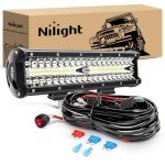 Nilight 12" 300W LED Off-Road Light Combo