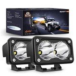 Nilight 3-Inch LED Pods - 1300LM Offroad Lights