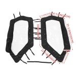 HECASA Soft Upper Door for 2020-2024 Kawasaki Teryx