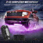 Tenmiro RGB LED Rock Lights Kit for ATVs