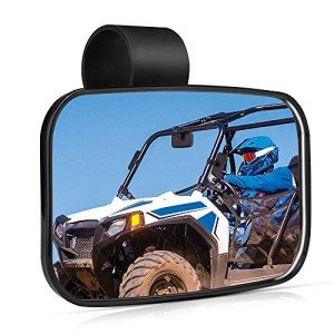 Clear Convex UTV Mirror for Polaris, Commander, and More
