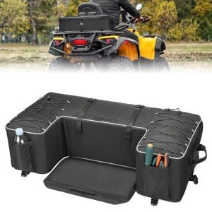 KEMIMOTO ATV Rear Seat Storage Gear Bag