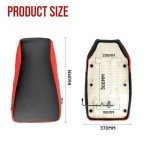 RKV86 Waterproof Anti-Slip ATV Seat for Honda