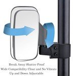 UTV Side Mirrors for 1.6"-2" Roll Cages