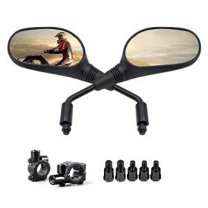 Universal ATV Mirrors for 7/8 Inch Handlebars