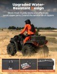 KEMIMOTO ATV Rear Seat Storage Gear Bag