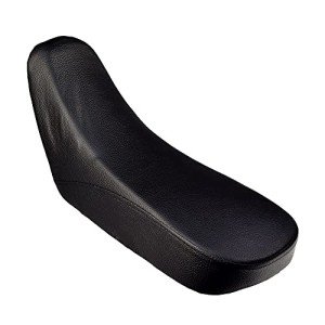 AlveyTech Black Vinyl ATV Seat - Durable & Stylish