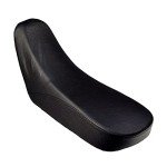 AlveyTech Black Vinyl ATV Seat - Durable & Stylish