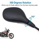 Universal ATV Mirrors for 7/8 Inch Handlebars