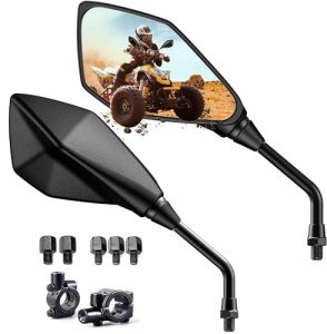 ATV & Motorcycle Handlebar Mirrors - 7/8" Mount