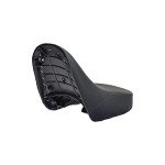 AlveyTech Black Vinyl ATV Seat - Durable & Stylish