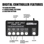 WINECO 8PCS Amber Emergency Strobe Lights Kit