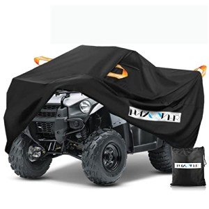 Waterproof ATV Cover with Air Vents and Straps