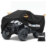 Waterproof ATV Cover with Air Vents and Straps