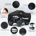 Waterproof ATV Cover with Air Vents and Straps