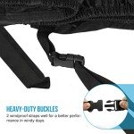 Waterproof ATV Cover with Air Vents and Straps