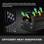 52" Curved LED Light Bar + 20" & Cube Pods