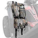 KEMIMOTO Waterproof ATV Fender Bag with Drink Holder