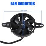 12V Electric Cooling Fan for ATV and UTV