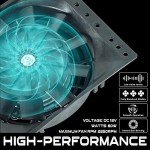 6" Slim Electric Cooling Fan Kit - Universal