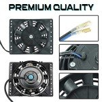 6" Slim Electric Cooling Fan Kit - Universal