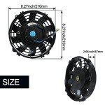 7" Universal Electric Radiator Cooling Fan Kit