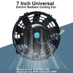 7" Universal Electric Radiator Cooling Fan Kit