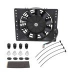6" Slim Electric Cooling Fan Kit - Universal