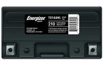 Energizer TX14AHL AGM Motorcycle and ATV 12V Battery, 210 Cold Cranking Amps and 12 Ahr. Replaces: YTX14AHL-BS and others, Black, 133mmx90mmx164mm
