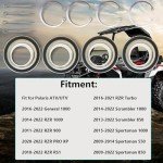 4PCS Heavy Duty ATV/UTV Wheel Bearings 44mm x 72mm