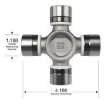 Spicer 5-1410X U-Joint Kit for ATVs