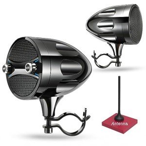 Bluetooth Motorcycle Speakers for ATV and Watercraft